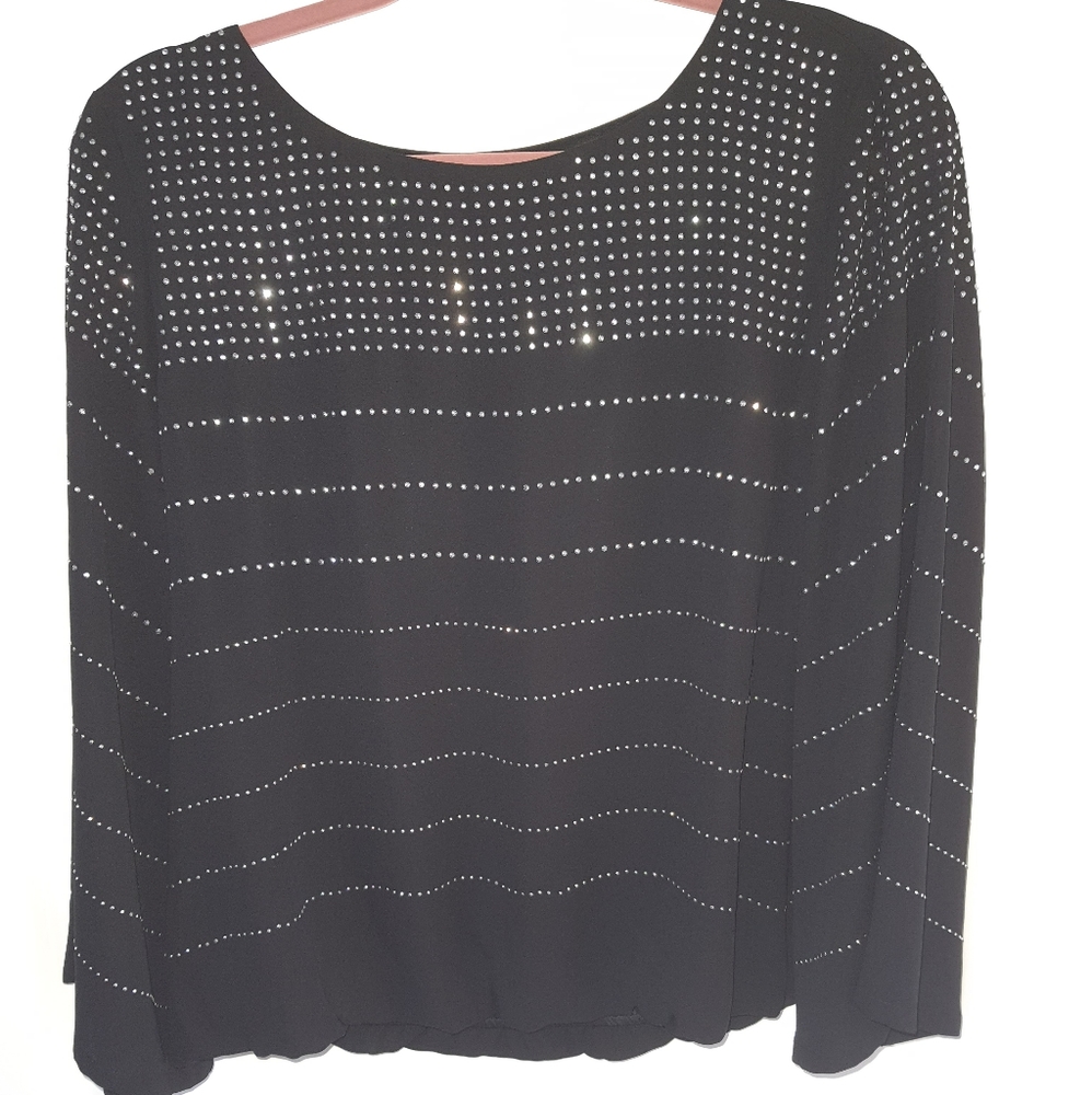 Womens Black Blouse